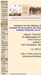Mobile Screenshot of mati.tudomanytortenet.hu